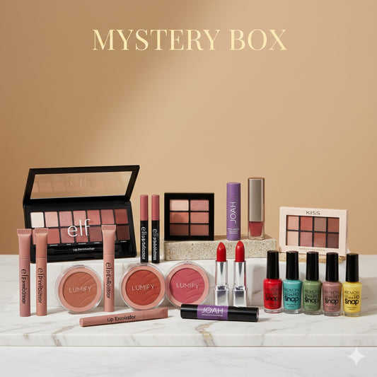 Mistery Box con 50pz de maquillaje premiun
